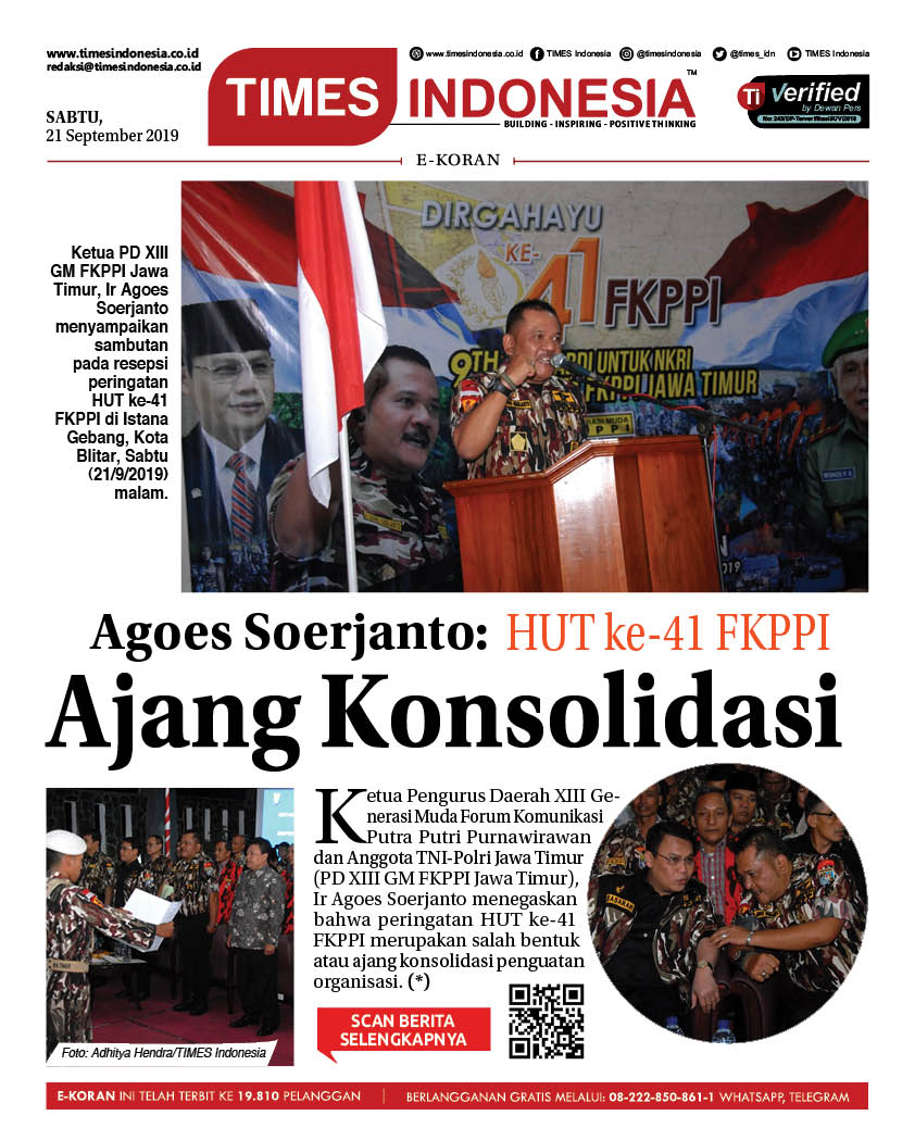 Agoes Soerjanto Hut Ke Fkppi Ajang Konsolidasi Organisasi Times