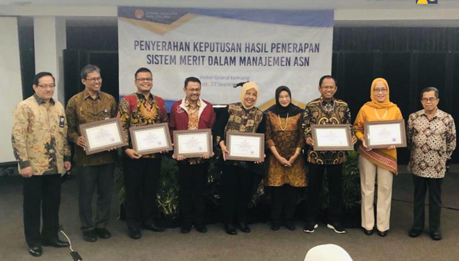 Kementerian PUPR Raih Penghargaan Dari KASN TIMES Indonesia