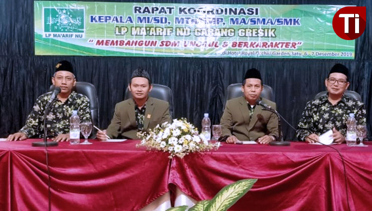 Lp Maarif Nu Gresik Rapat Koordinasi Bahas Penguatan Sdm Pendidikan Nu