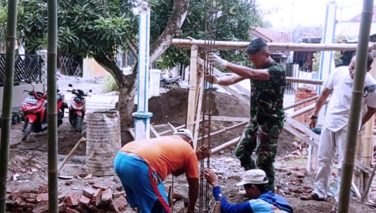 Rehab Rtlh Tmmd Pekalongan Tak Main Main Semua Tiang Rumah Wiwik Dicor