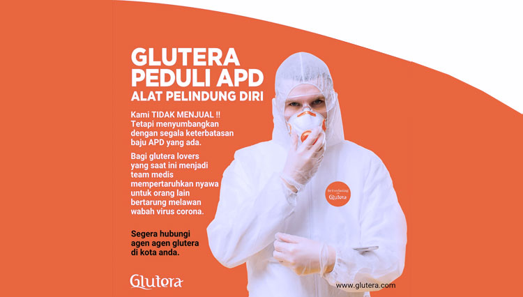 Glutera Berikan Bantuan APD Untuk Tenaga Medis TIMES Indonesia