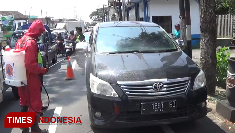 Petugas Gabungan Kota Batu Periksa Pengguna Jalan TIMES Indonesia