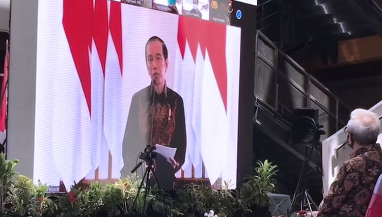 Resmikan Sekolah Vokasi Undip Presiden RI Jokowi Tekankan Pengembangan