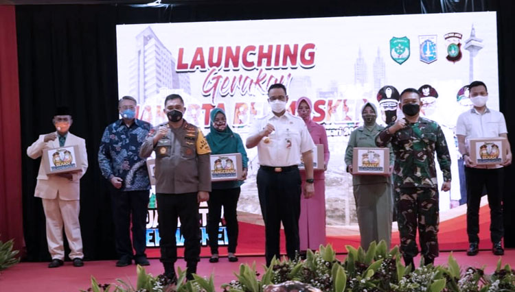 Gerakan Jakarta Bermasker Dki Jakarta Akan Bagikan Masker