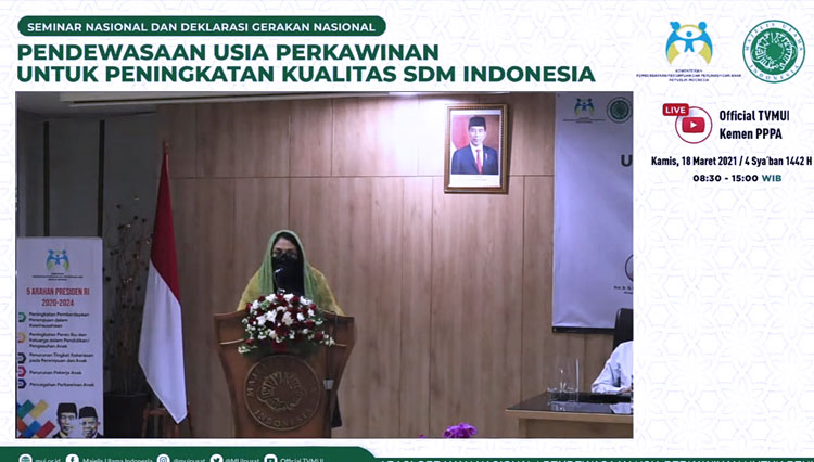 Kemen PPPA MUI Deklarasikan Gerakan Nasional Pendewasaan Usia