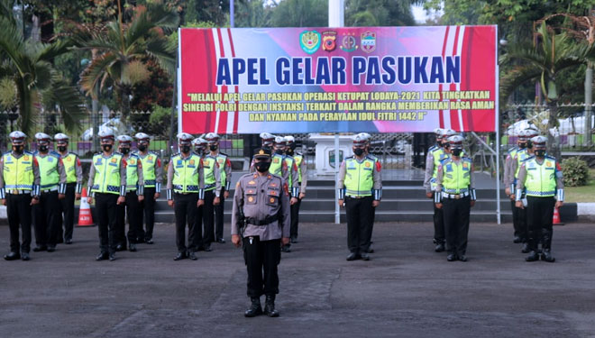 Apel Gelar Pasukan Di Ciamis Kesiapan Jelang Operasi Ketupat Lodaya