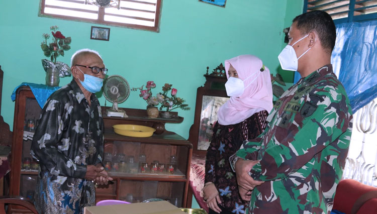 Silaturrahmi Ke Veteran Dandim 0808 Blitar Ucapkan Terima Kasih