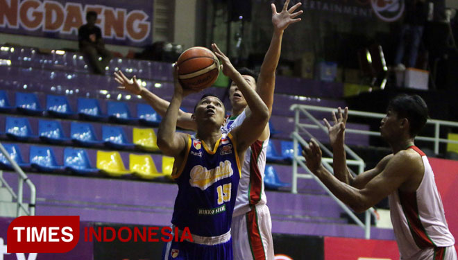 ILUSTRASI: Indonesian Basketball League. (FOTO: TIMES Indonesia)