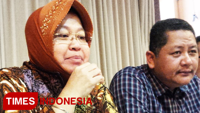 Wali Kota Surabaya, Tri Rismaharini mengaku menolak tawaran menjadi menteri Presiden RI Jokowi (Foto: TIMES Indonesia)