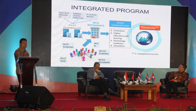 Forum ACNET 2017 di Isyana Ballroom Hotel Bumi Surabaya, Selasa (28/11/2017). (FOTO: Istimewa)