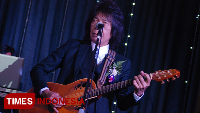 Legenda rock Indonesia, Ian Antono (FOTO: Dokumen TIMES Indonesia)