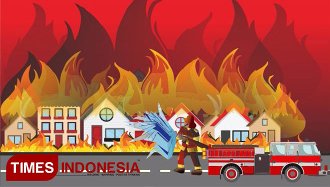 ILUSTRASI Kebakaran (FOTO: Dokumen TIMES Indonesia)