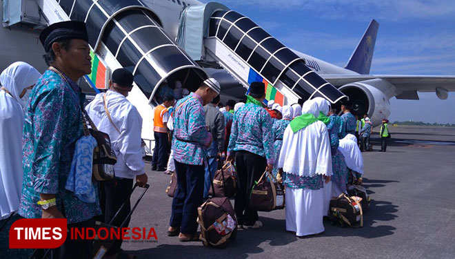 Haj Candidate's. (PHOTO: Document TIMES Indonesia)
