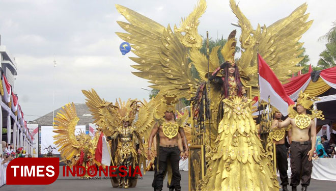 Jember Fashion Carnaval. (FOTO: Dok. TIMES Indonesia)