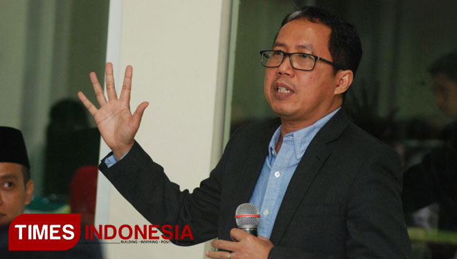 Eks Plt Ketua Umum PSSI Joko Driyono. (FOTO: Dok. TIMES Indonesia)