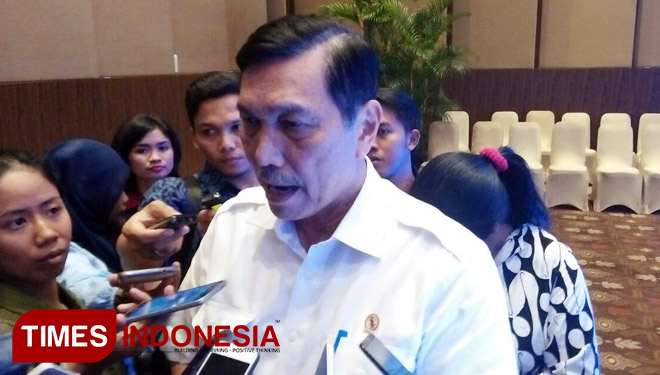 Menteri Koordinator Bidang Kemaritiman RI Luhut Binsar Pandjaitan (FOTO: Dok TIMES Indonesia)