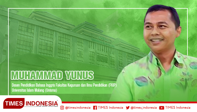 Muhammad Yunus. Dosen Pendidikan Bahasa Inggris FKIP Universitas Islam Malang. (Grafis: TIMES Indonesia)