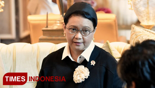 Menteri Luar Negeri RI (Menlu RI) Retno Marsudi. (FOTO: Dok. TIMES Indonesia)