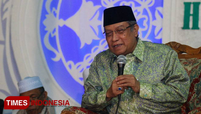 Ketua Umum Pengurus Besar Nahdlatul Ulama, KH. Said Aqil Siroj (foto: Dok. TIMES Indonesia)