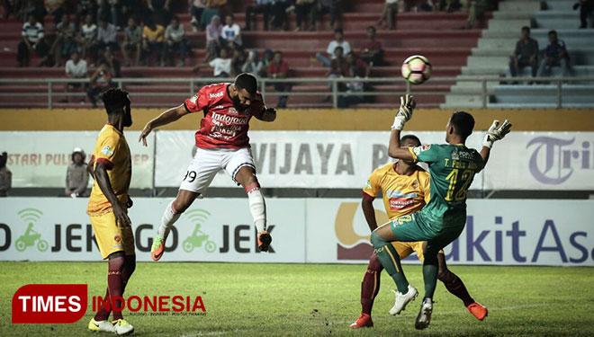Sylvano Comvalius saat bersama Bali United. (dok/TI)
