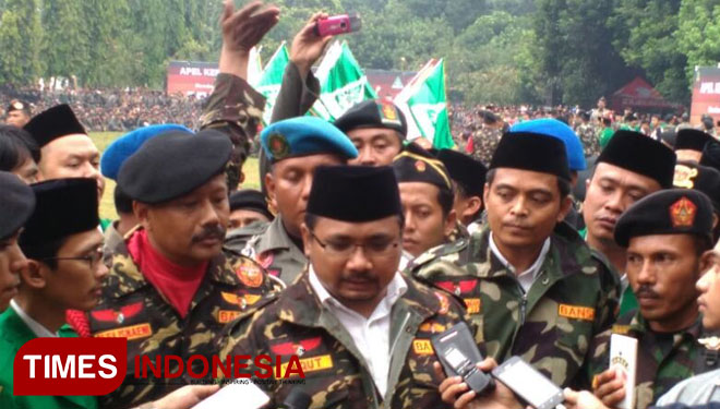 Ketua Umum PP GP Anosr, H Yaqut Cholil Qoumas. (FOTO: dok. TIMES Indonesia)