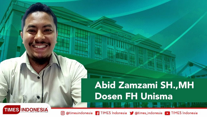 Abid Zamzami SH.,MH Dosen FH Unisma. (Grafis: TIMES Indonesia)