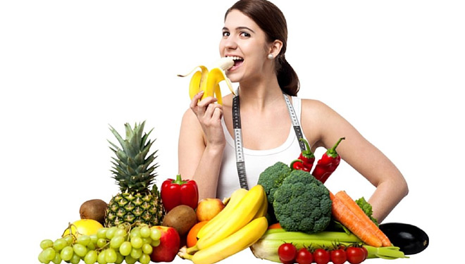 ILUSTRASI. Makan buah. (FOTO: kikidahlke.com)