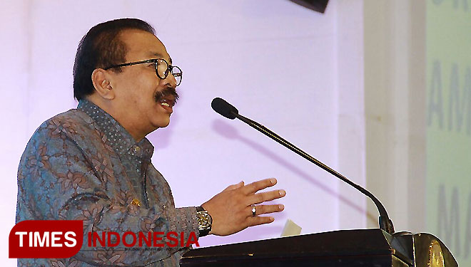 Gubernur Jawa Timur, Soekarwo. (FOTO: Dok TIMES Indonesia)