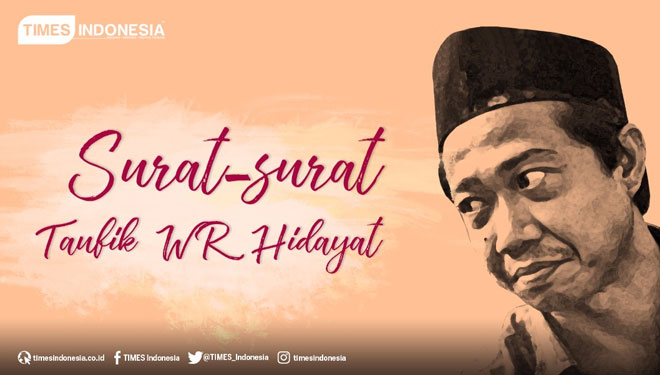 Taufiq Wr Hidayat, sastrawan dan budayawan Banyuwangi (Grafis: TIMES Indonesia)