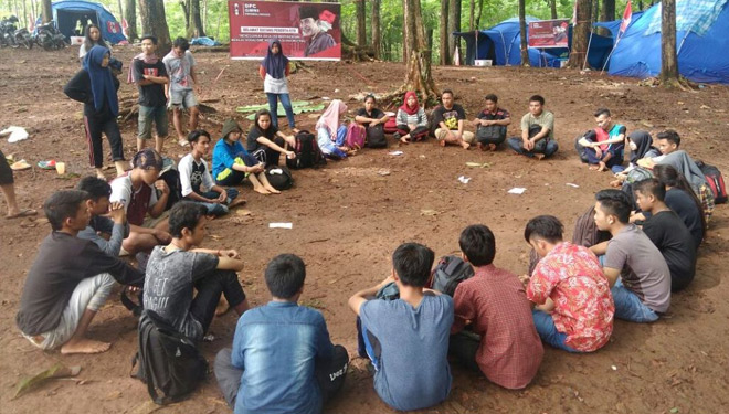 Kaderisasi Tingkat Dasar GMNI di Bumi Perkemahan Lumbang, Probolinggo (FOTO: Istimewa)