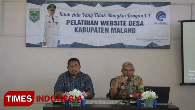 Program Bina Desa, Diskominfo Kab Malang Gelar Pelatihan Website ...