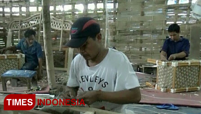 Mebel Rotan Gresik Diminati Hingga Mancanegara