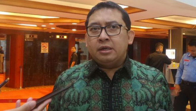 Fadli Zon ditunjuk menjadi Pelaksana Tugas (Plt) ketua DPR RI. (FOTO: Nabilla Tashandra/ Kompas)