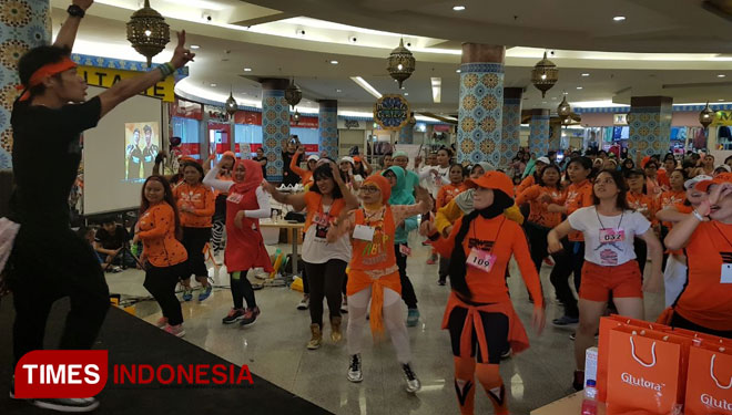 Shake Glutera Dulu, Lalu Zumba Party Surabaya