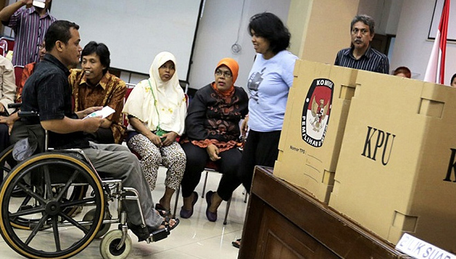 KPU Dituntut Laksanakan Pemilu yang Ramah Bagi Disabilitas 