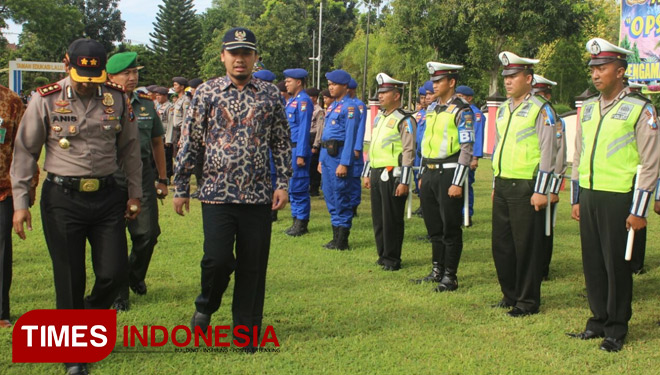 Pasukan Gabungan Gelar Patroli Skala Besar di Bondowoso