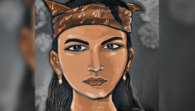 Sayu Wiwit, salah satu pahlawan Blambangan (ILUSTRASI: Kent Ali for TIMES Indonesia)