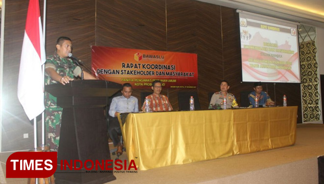 Bersama Kapolres, Dandim 0820/Probolinggo akan Wujudkan Slogan Aman Harga Mati