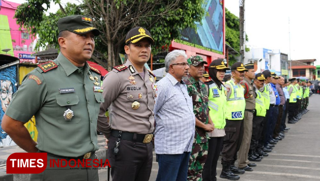 Dewanti Pimpin Apel Pengamanan Malam Tahun Baru