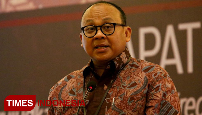 Deputi Komisioner Manajemen Strategis dan Logistik Anto Prabowo. Rabu (03/12/2018). (FOTO IST/TIMES Indonesia)