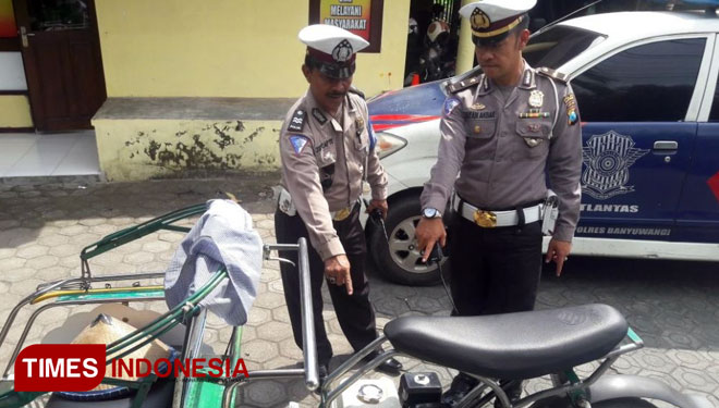 Tak Laik Jalan, Bentor di Banyuwangi Ditertibkan  TIMES 