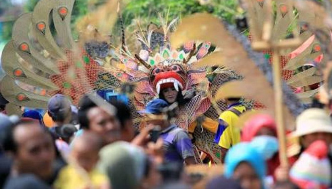 Festival Bambu Gintangan 2017. (FOTO: metrotvnews.com)