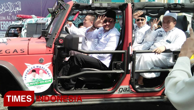 Pasangan Gus Irsyad Yusuf dan Gus Mujib Imron (FOTO: TIMES Indonesia)