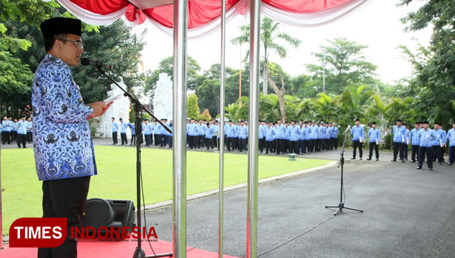 Bupati Anas Ajak Birokrat Terus Kerja Keras