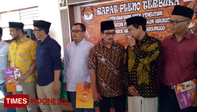 Ini Kekurangan Dokumen yang Harus Disempurnakan 5 Paslon Pilwali Probolinggo
