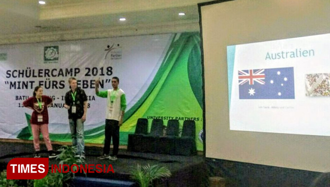 Ratusan Pelajar Internasional Belajar Sains di Kota Batu