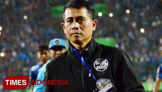 Pelatih Arema FC, Joko Susilo. (FOTO: Dok TIMES Indonesia)