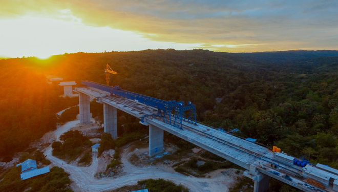 Jembatan Petuk di Kecamatan Maulafa Kota Kupang Provinsi Nusa Tenggara Timur (NTT) (FOTO: Kementrian PU)
