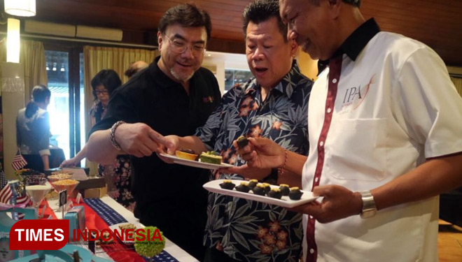 Indonesia Pastry Alliance (IPA) mewadahi chef profesional serta pelaku usaha kuliner untuk terus berinovasi menciptakan kreasi baru, Rabu (24/1/2018).(FOTO : Lely Yuana/ TIMES Indonesia)