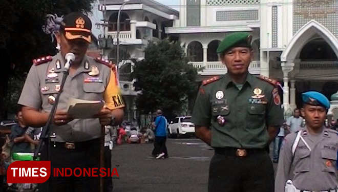 Tingkatkan Sinergitas TNI-POLRI Gelar Apel Pilkada